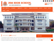 Tablet Screenshot of jsmschools.com